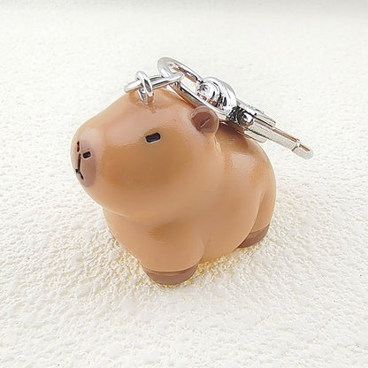 Casual Cute Simple Style Animal Alloy Resin Bag Pendant Keychain