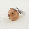 Casual Cute Simple Style Animal Alloy Resin Bag Pendant Keychain