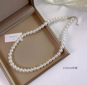 1 Piece Fashion Heart Shape Flower Imitation Pearl Plating Women's Necklace