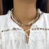 Vacation Beach Shell Polyester Shell Wholesale Necklace