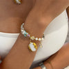 Simple Style Classic Style Round Freshwater Pearl Beaded Bracelets