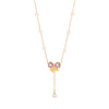 Wholesale Jewelry Casual Elegant Bow Knot 304 Stainless Steel Glass 18K Gold Plated Pearl Bracelets Earrings Necklace