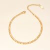 Wholesale Jewelry Simple Style Solid Color 316 Stainless Steel  Plating Anklet