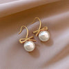 1 Pair Simple Style Round Inlay Alloy Zircon Ear Studs