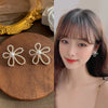 1 Pair Simple Style Round Inlay Alloy Zircon Ear Studs