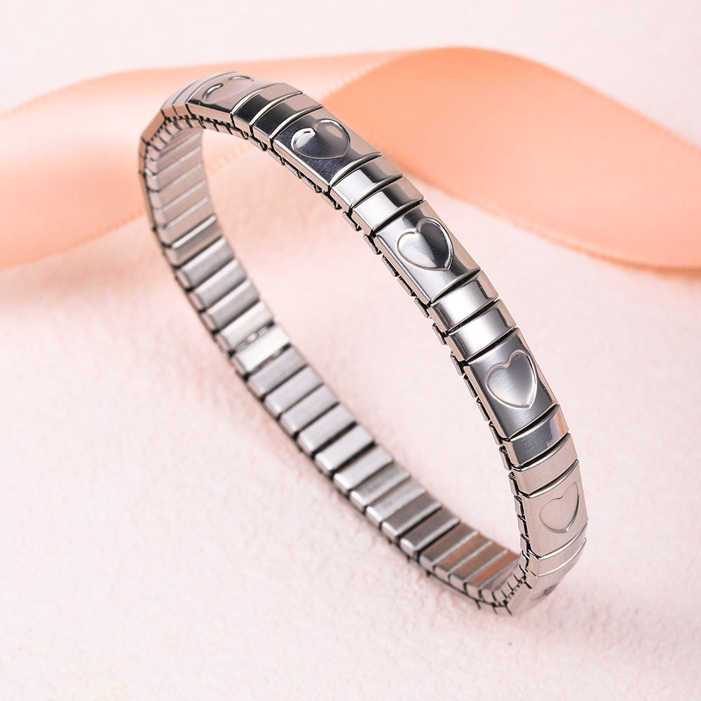 Basic Modern Style Classic Style Geometric 304 Stainless Steel Plating Women'S Bracelets