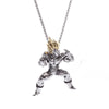 Simple Style Human Alloy Plating Unisex Pendant Necklace