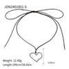 Wholesale Jewelry Vacation Simple Style Heart Shape 304 Stainless Steel Zircon 18K Gold Plated Plating Earrings Necklace