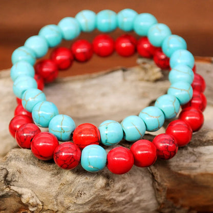 Fashion Circle Stone Beaded Bracelets