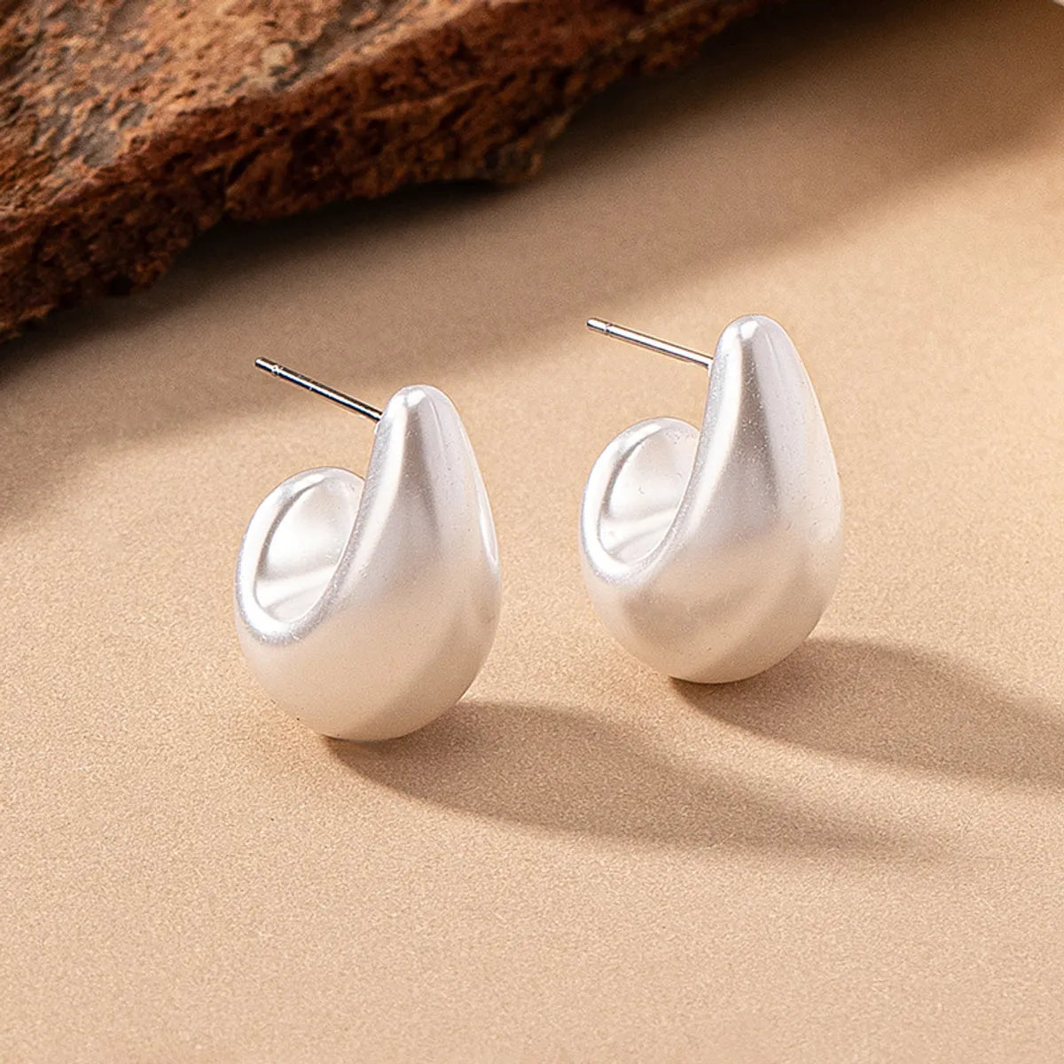 2 Pieces Ig Style Cute Sweet Water Droplets Arylic Ear Studs