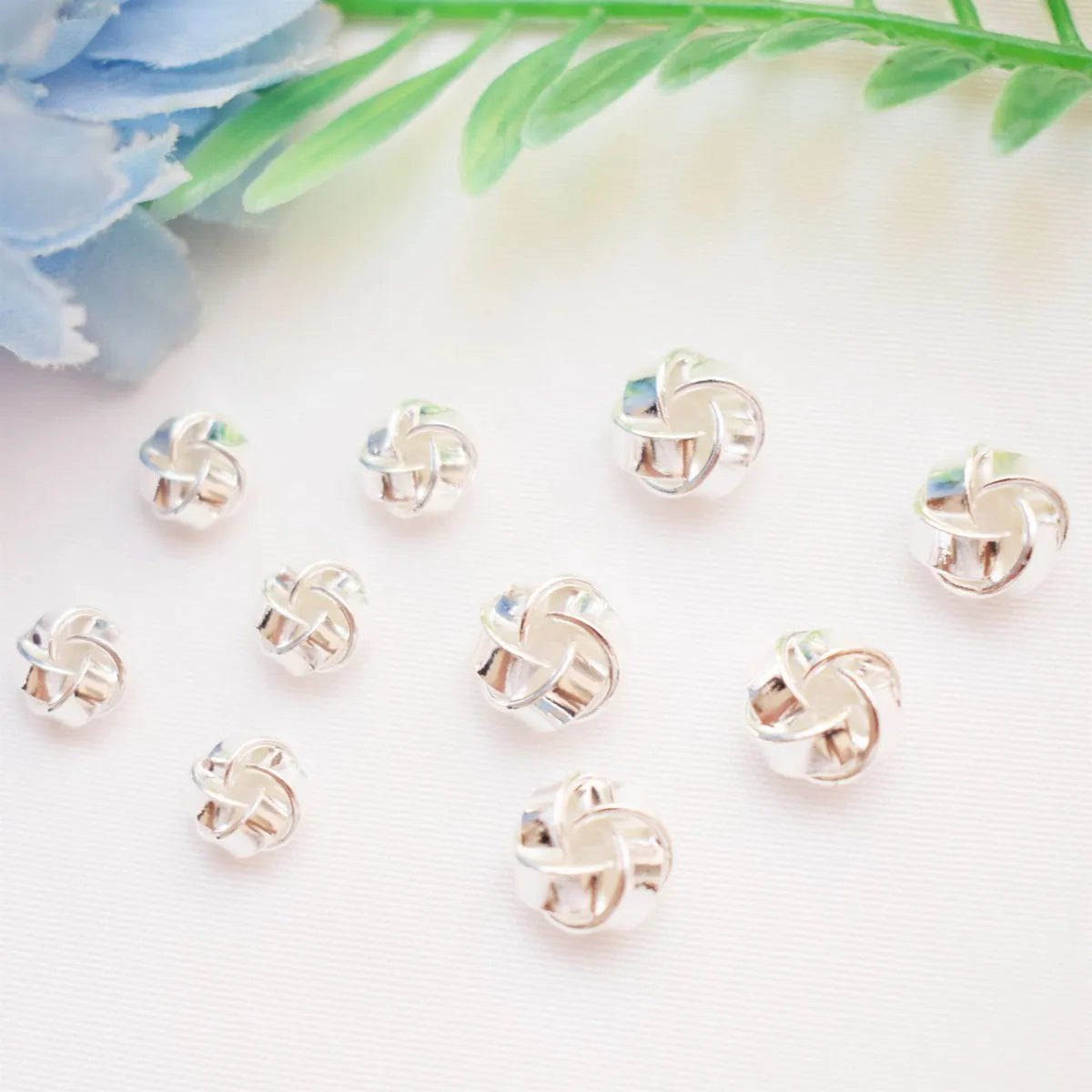 20 PCS/Package Copper Solid Color Beads