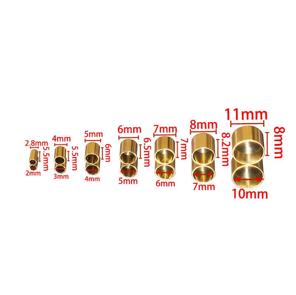 20 PCS/Package Diameter 4mm Diameter 5mm Diameter 6 Mm Hole 2~2.9mm Hole 3~3.9mm Hole 4~4.9mm Stainless Steel 18K Gold Plated Solid Color Polished Jewelry Buckle