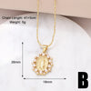 201 Stainless Steel Copper 18K Gold Plated Vintage Style Modern Style Simple Style Plating Inlay Portrait Heart Shape Zircon Pendant Necklace