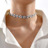 New Fashion Little Daisy Hand-Woven Lace Flower Choker Wholesale