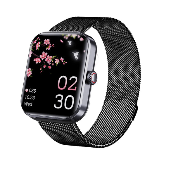 Blood Sugar Heart Rate Blood Pressure Body Temperature Detection Health Sports Waterproof Smart Watch