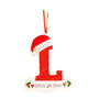 2023 Personalized Diy Name Christmas Decoration Wooden Pendant Letters Christmas Hanging Pendant Accessories