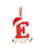 2023 Personalized Diy Name Christmas Decoration Wooden Pendant Letters Christmas Hanging Pendant Accessories