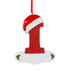 2023 Personalized Diy Name Christmas Decoration Wooden Pendant Letters Christmas Hanging Pendant Accessories