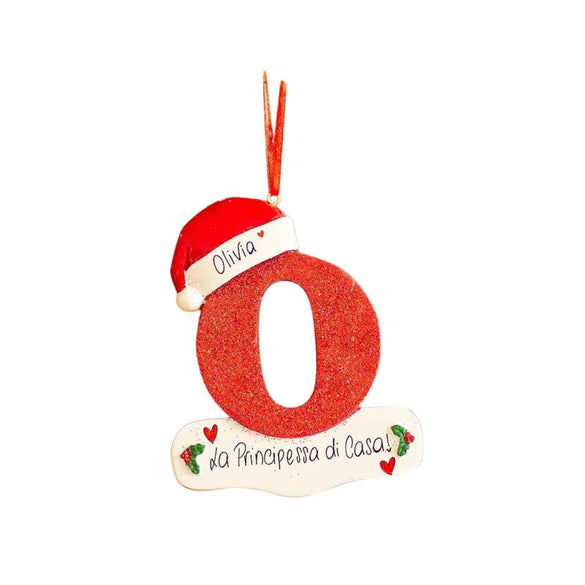 2023 Personalized Diy Name Christmas Decoration Wooden Pendant Letters Christmas Hanging Pendant Accessories