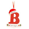2023 Personalized Diy Name Christmas Decoration Wooden Pendant Letters Christmas Hanging Pendant Accessories