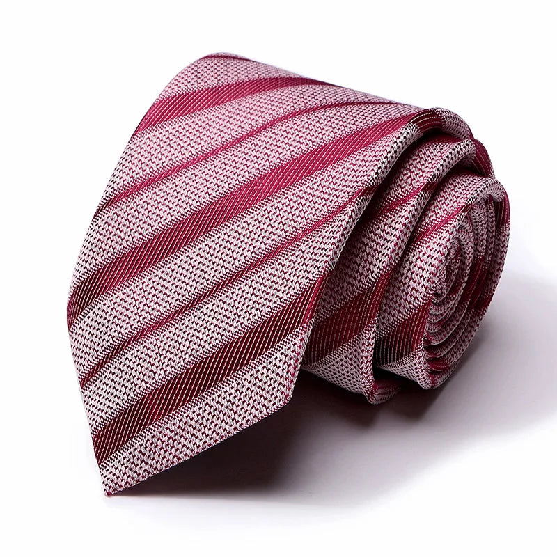 2023 Tie Spot Tie Wholesale Tie Manufacturer 7.5cm Business Men'S Formal Wear Polyester Silk Tie