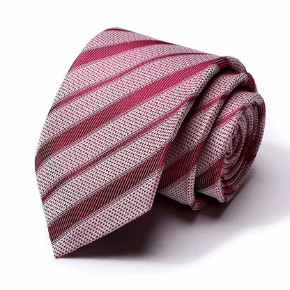 2023 Tie Spot Tie Wholesale Tie Manufacturer 7.5cm Business Men'S Formal Wear Polyester Silk Tie