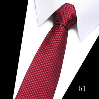 2023 Tie Spot Tie Wholesale Tie Manufacturer 7.5cm Business Men'S Formal Wear Polyester Silk Tie