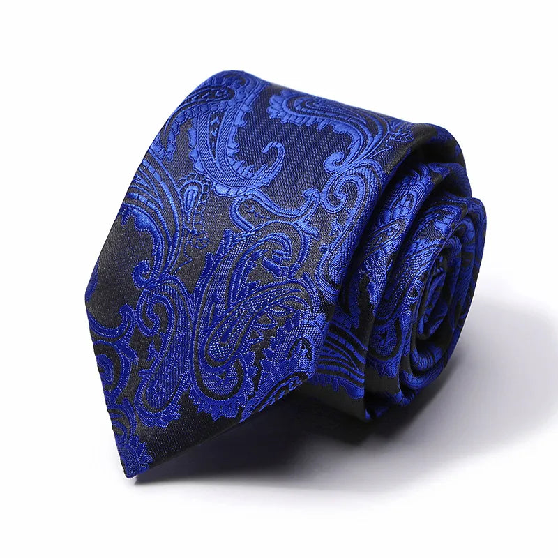 2023 Tie Spot Tie Wholesale Tie Manufacturer 7.5cm Business Men'S Formal Wear Polyester Silk Tie