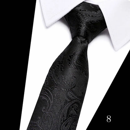 2023 Tie Spot Tie Wholesale Tie Manufacturer 7.5cm Business Men'S Formal Wear Polyester Silk Tie