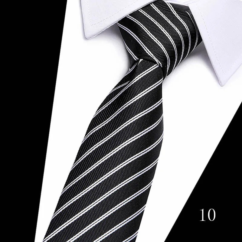 2023 Tie Spot Tie Wholesale Tie Manufacturer 7.5cm Business Men'S Formal Wear Polyester Silk Tie