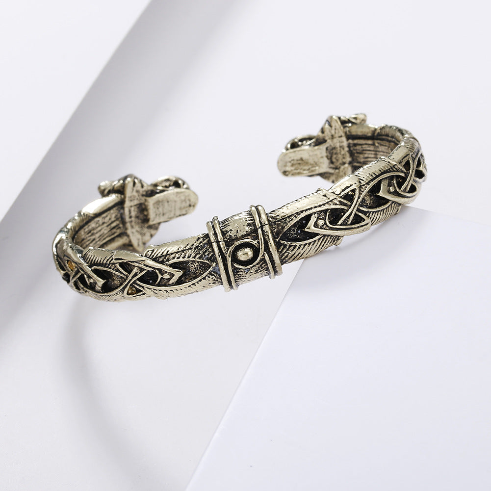 Ethnic Style Cool Style Wolf Alloy Plating Men's Bracelets