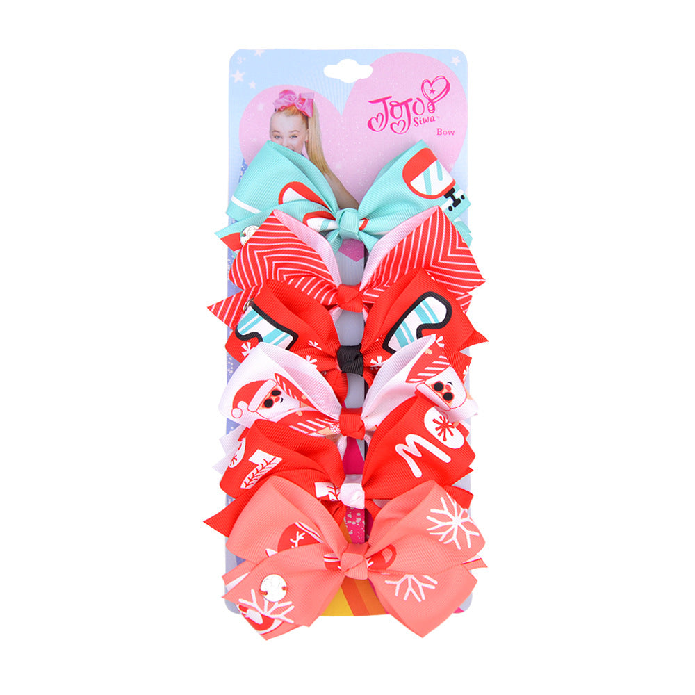 Children's Bow Hairpin Set