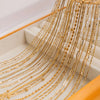 304 Stainless Steel 14K Gold Plated Casual Simple Style Solid Color Necklace