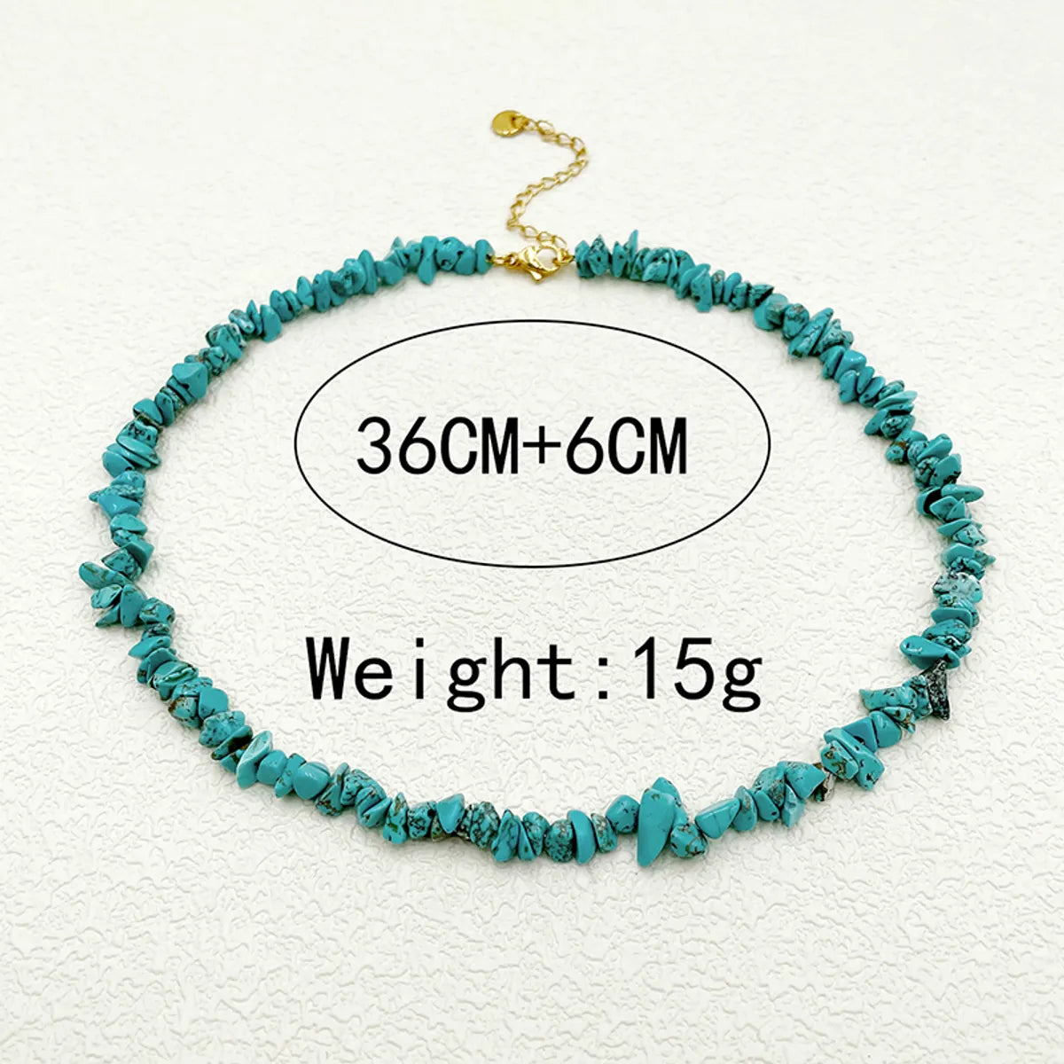 304 Stainless Steel 14K Gold Plated Vacation Marine Style Beach Beaded Plating Geometric Pendant Necklace