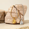 304 Stainless Steel 16K Gold Plated White Gold Plated Gold Plated Elegant Simple Style Geometric Pendant Necklace