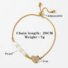 Modern Style Simple Style Heart Shape 304 Stainless Steel 16K Gold Plated White Gold Plated Gold Plated Zircon Bracelets In Bulk