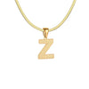 Wholesale Jewelry Basic Modern Style Classic Style Letter 304 Stainless Steel 18K Gold Plated Pendant Necklace
