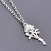 304 Stainless Steel 18K Gold Plated Basic Modern Style Classic Style Plating Rose Pendant Necklace