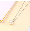 304 Stainless Steel 18K Gold Plated Elegant Simple Style Polishing Plating Inlay Round Pearl Jewelry Set