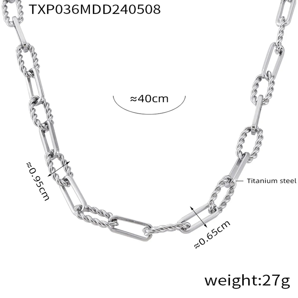 Wholesale Jewelry Simple Style Classic Style Quadrilateral Oval 304 Stainless Steel 18K Gold Plated Plating Chain Bracelets Necklace Jewelry Set