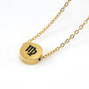 304 Stainless Steel 18K Gold Plated Simple Style Constellation Pendant Necklace
