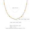304 Stainless Steel 18K Gold Plated Simple Style Inlay Solid Color Freshwater Pearl Pearl Necklace