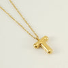 304 Stainless Steel 18K Gold Plated Simple Style Letter Pendant Necklace