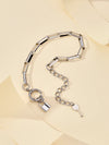 304 Stainless Steel Casual Hip-Hop Carving Heart Shape Smile Face Flower Pearl Bracelets