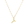 304 Stainless Steel Copper 18K Gold Plated Letter
