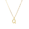 304 Stainless Steel Copper 18K Gold Plated Letter