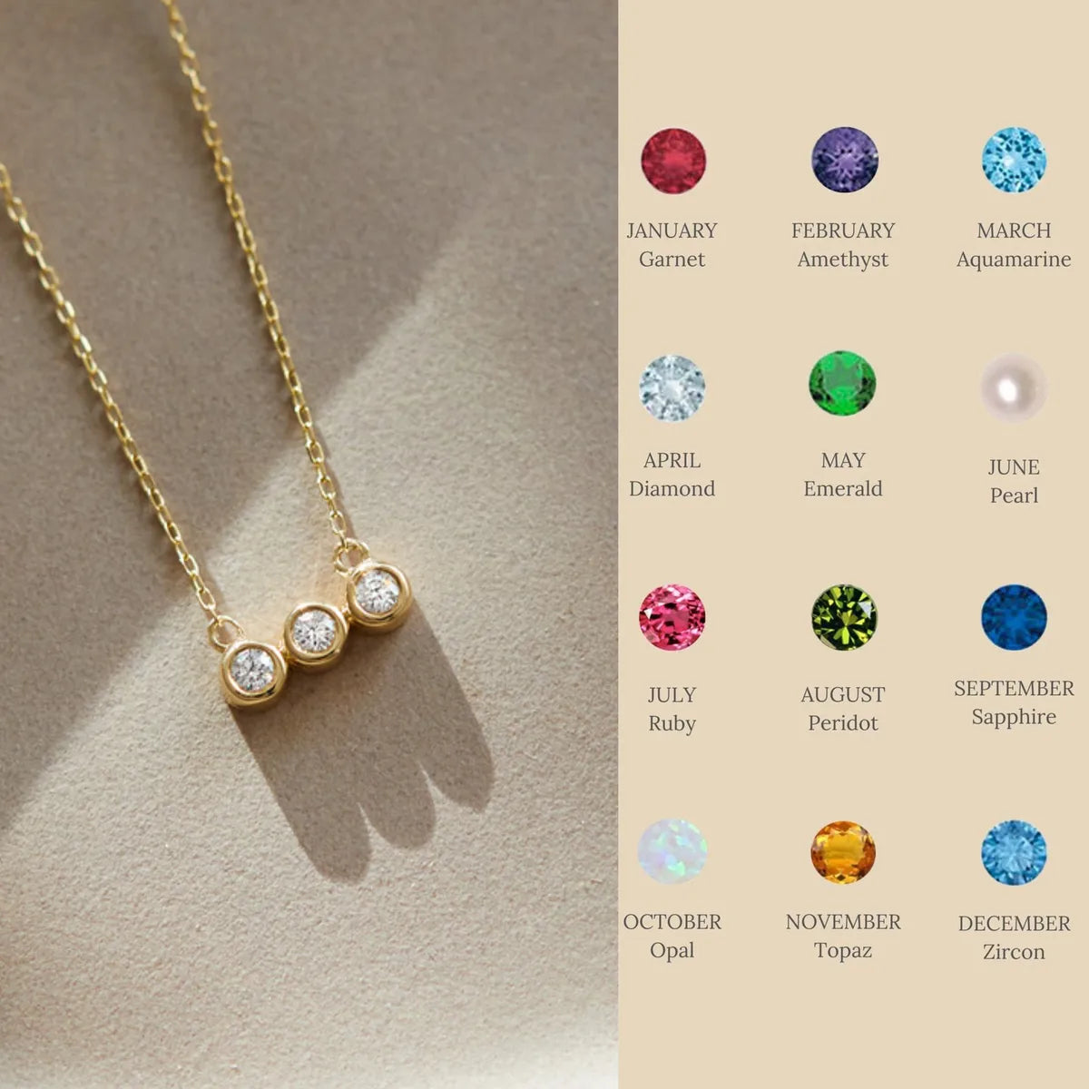 201 Stainless Steel 304 Stainless Steel Glass Gold Plated Retro Inlay Solid Color Zircon Pendant Necklace