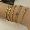 IG Style Modern Style Square Solid Color 304 Stainless Steel 16K Gold Plated White Gold Plated Gold Plated Zircon Bracelets In Bulk
