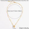 304 Stainless Steel 18K Gold Plated IG Style Simple Style Heart Shape Pendant Necklace
