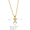 304 Stainless Steel Simple Style Classic Style Inlay Constellation Zircon Pendant Necklace